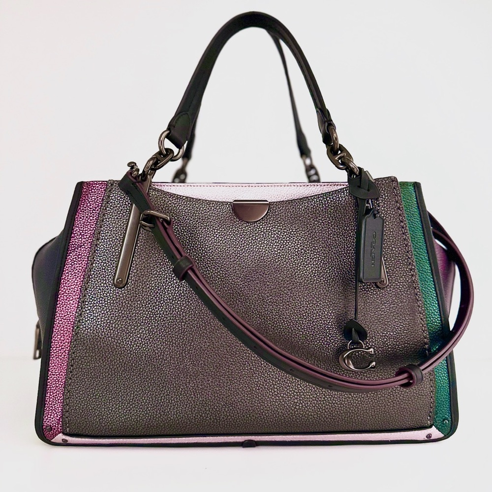 COACH Dreamer 36 In Multi Colorway Featuring Metallic Colorblock - Picture 2 of 15